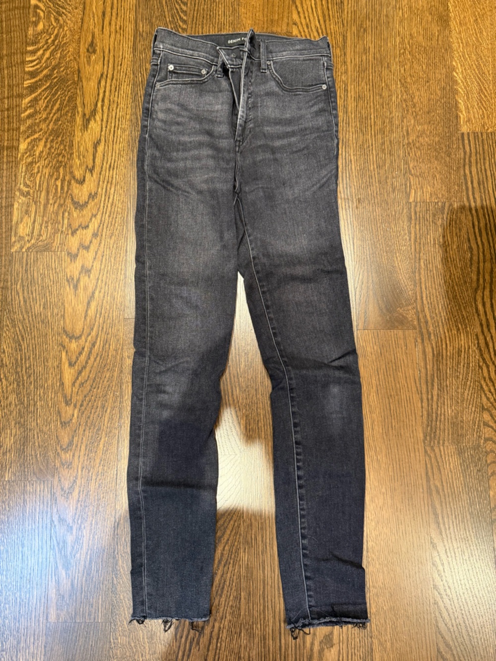 Denim Forum Black Skinny Jeans